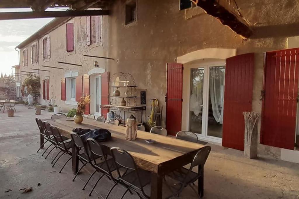 Chambres D'Hotes, Domaine Les Peupliers, Lagnes Exterior photo