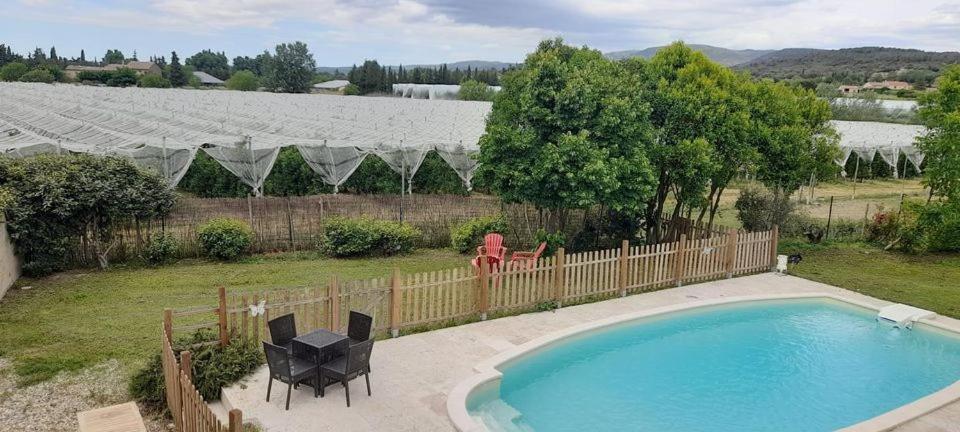 Chambres D'Hotes, Domaine Les Peupliers, Lagnes Exterior photo